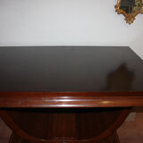 Table art deco 1930 in rosewood