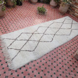 Carpet Beni Ouarain corridor 100% Wool 275 x 100