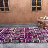 Moroccan Talsint purple rug - 193 x 324 cm