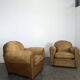 Paire de fauteuils club, années 30