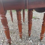 Large table, dining room, with 5 extensions, 8 feet.wood