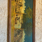 Old landscape painting