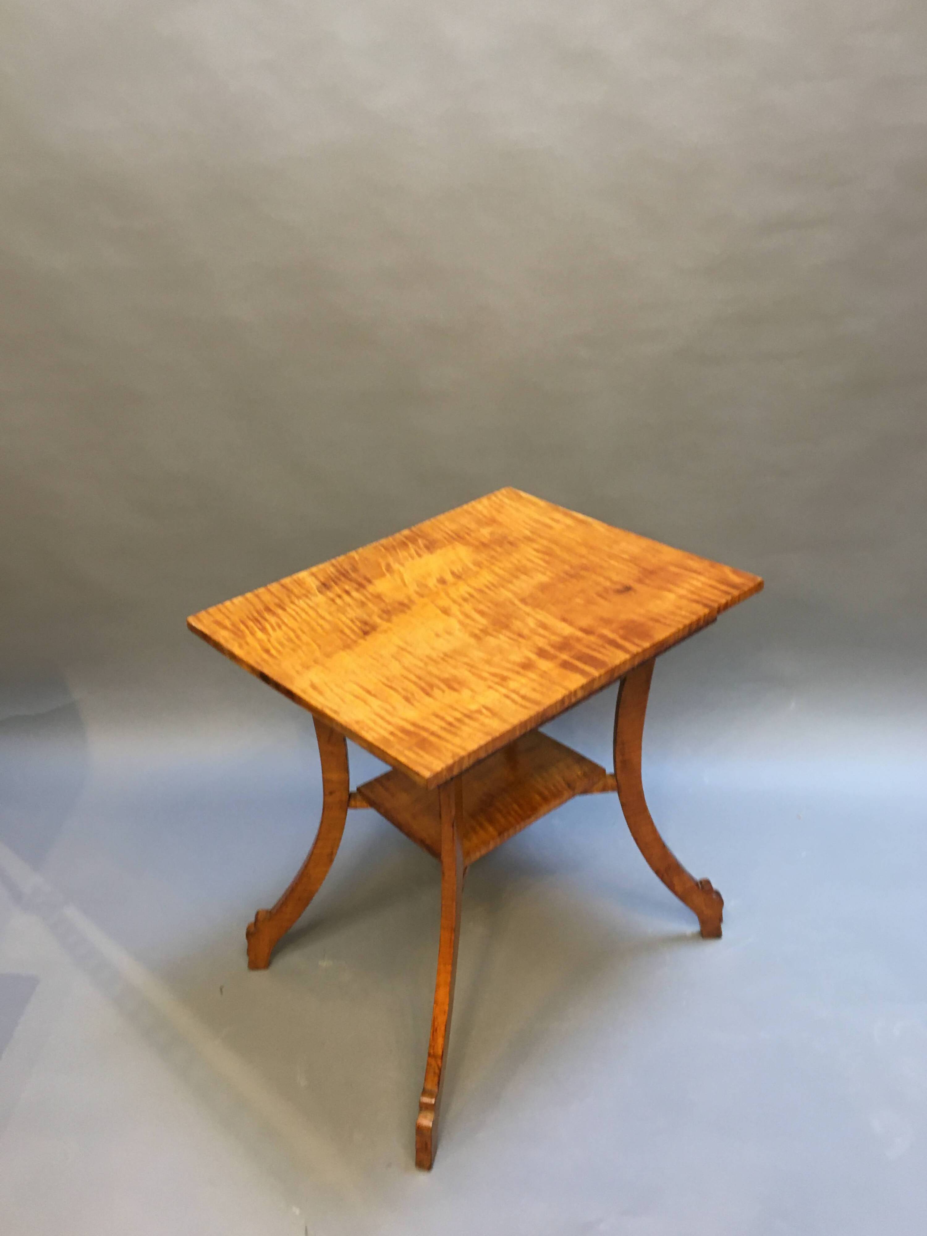 Art Deco karelian birch Table