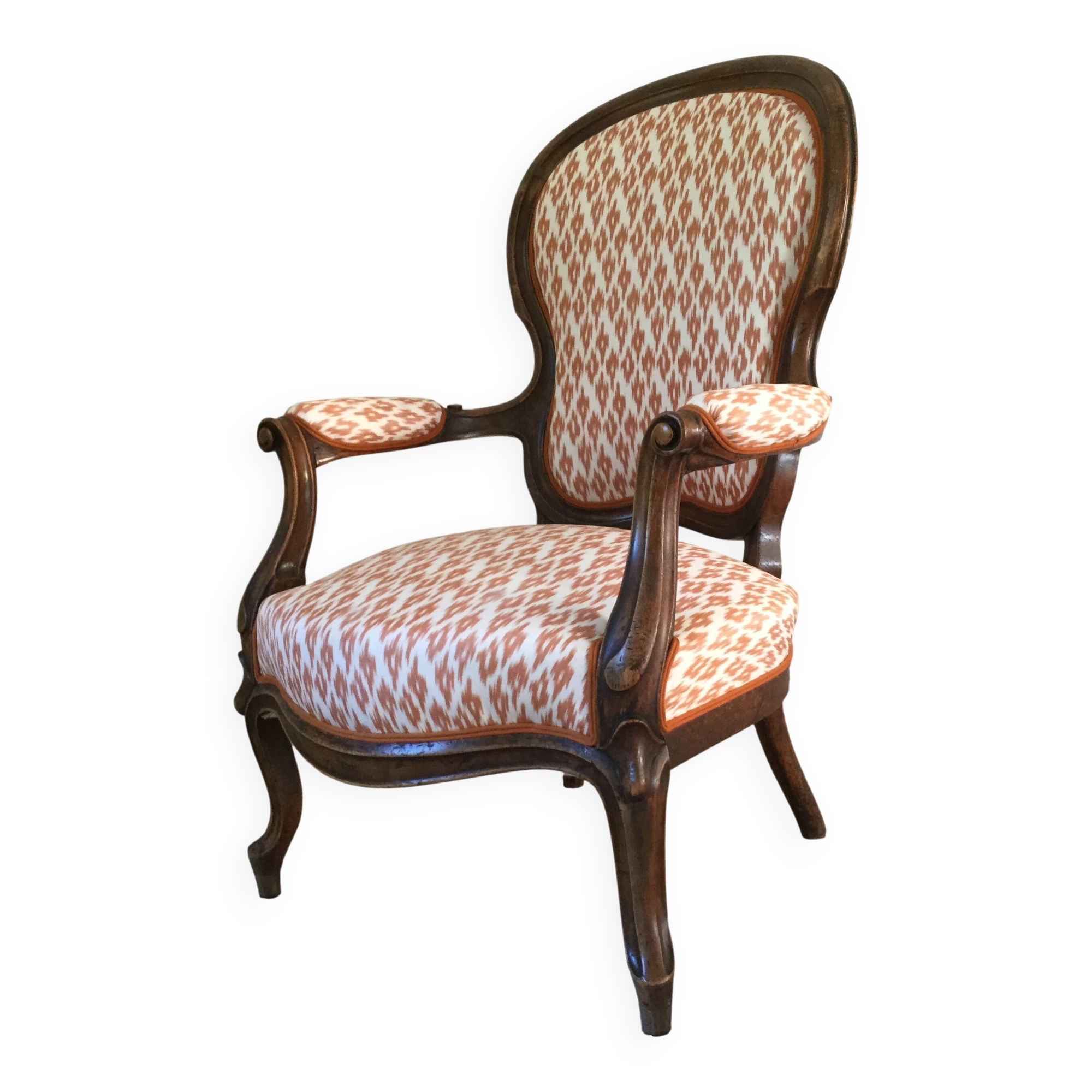 Louis Philippe armchair from the period, fully restored.