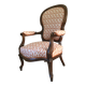 Fauteuil Louis Philippe d'époque entièrement rénové