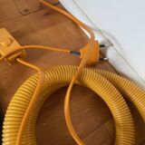 Vintage ochre snake lamp