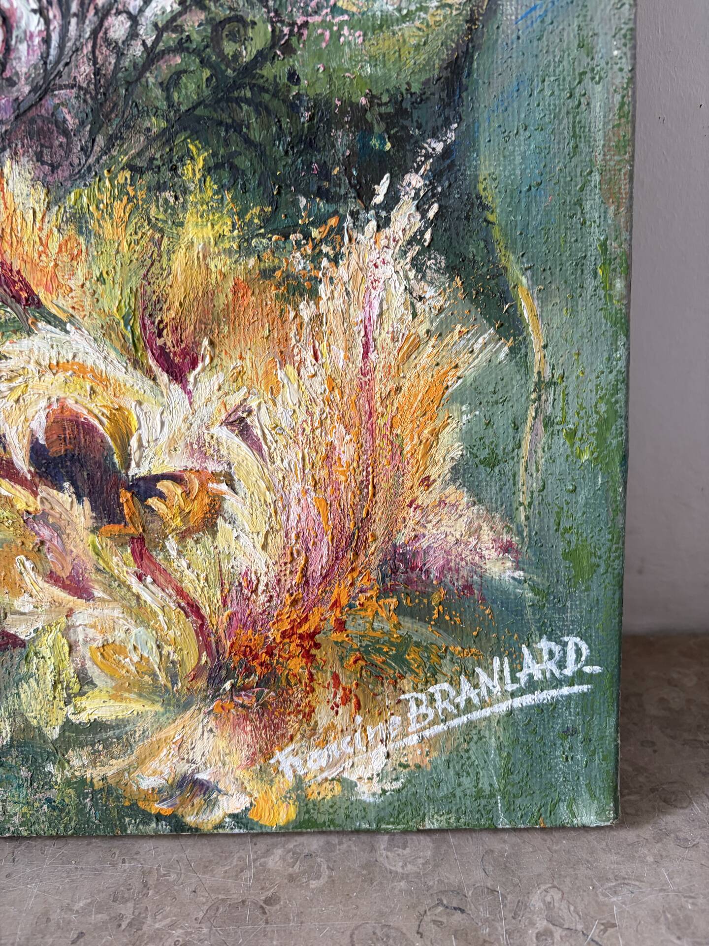 “Dentelle” signé Francine Branlard