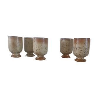 Vintage stoneware mugs