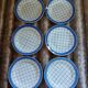 6 assiettes plates anciennes "Michel " de Gien