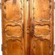 Pair of doors with solid cherry frame XVIII century