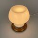Vintage Glass and Ceramic Table Lamp by Ivan Jakeš, 1960's