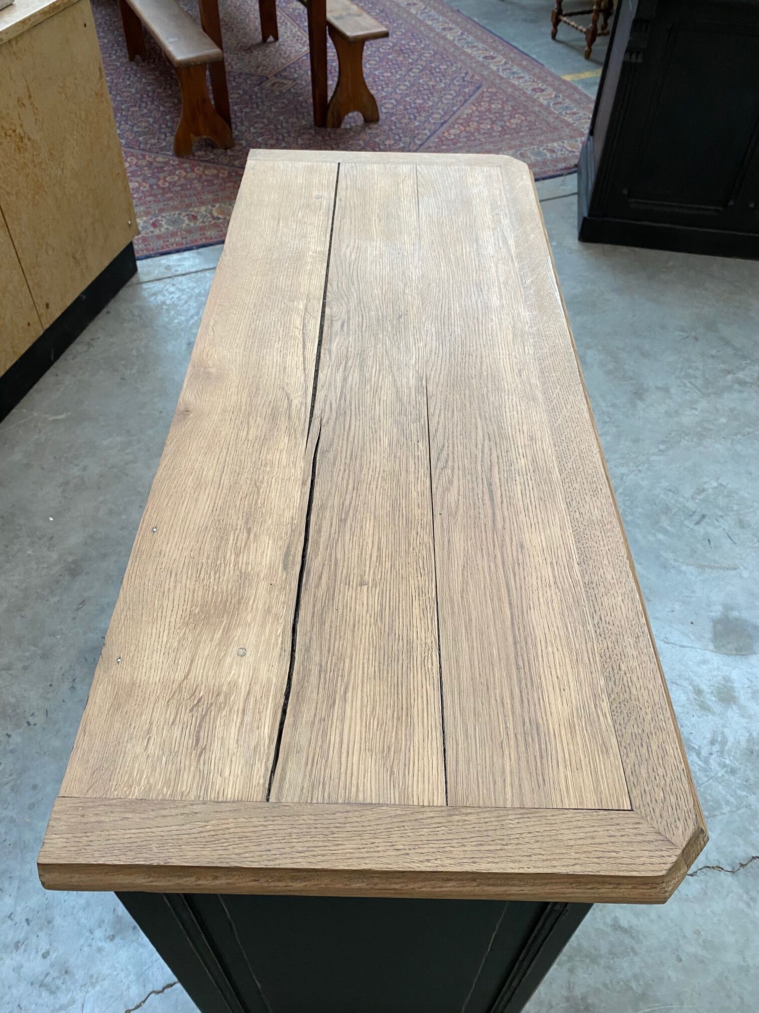 Oak sideboard early twentieth century