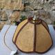 Hanging flower in rattan and rope
