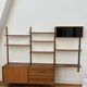 Library, wall shelves, designer Poul Cadovius