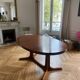 Table en bois vintage