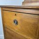 Antique Edwardian inlaid mahogany 5 drawer chest c.1900