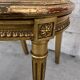 Paire de chaises Louis XVI bois doré Maison Gouffé
