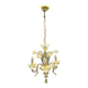 Venetian Murano Glass Chandelier 3 Lights 1960’s 