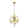 Venetian Murano Glass Chandelier 3 Lights 1960’s 