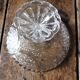 Pedestal cut Chiseled transparent glass