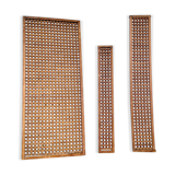 Lot de 3 panneaux moucharabieh