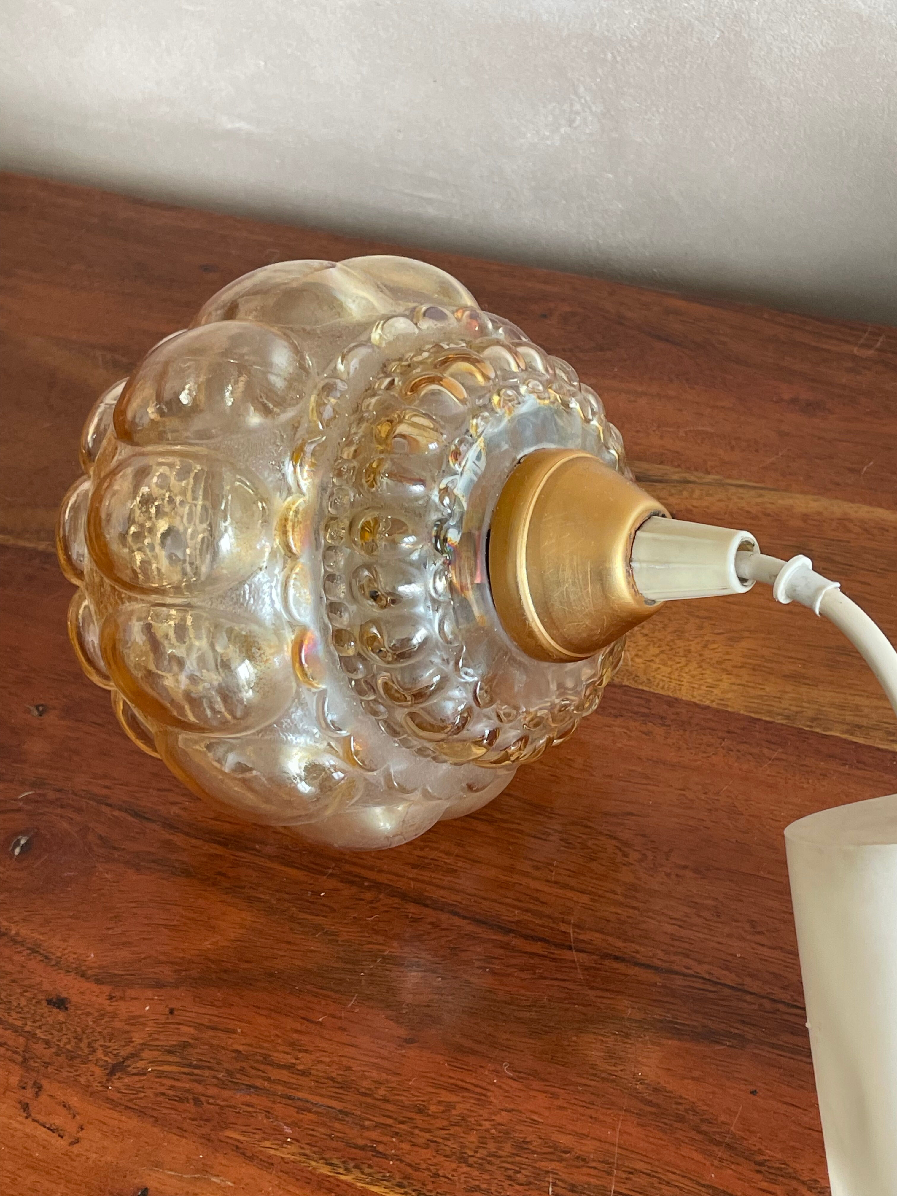 Glass ball lampshade