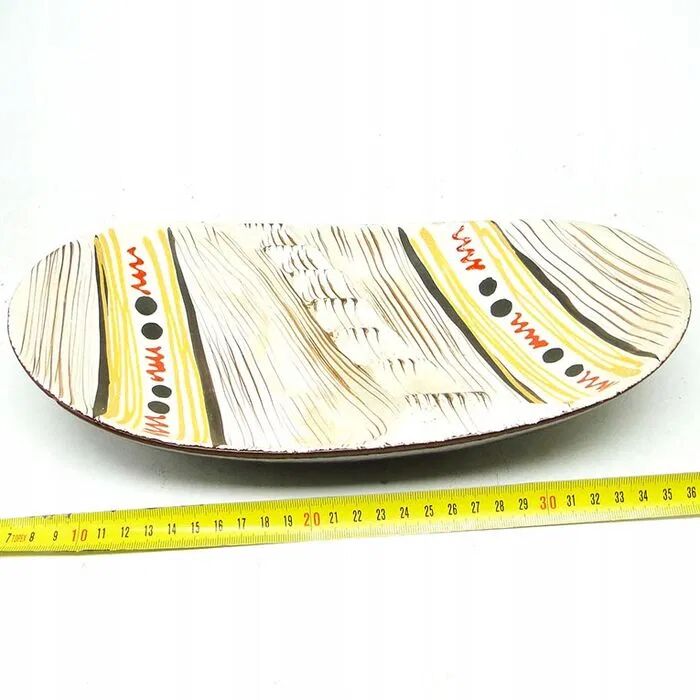 B3r ceramic platter germany pop-art new look