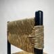 Mid-Century Dordogne Chairs in the style of Charlotte Perriand, 1960s, Set of 4