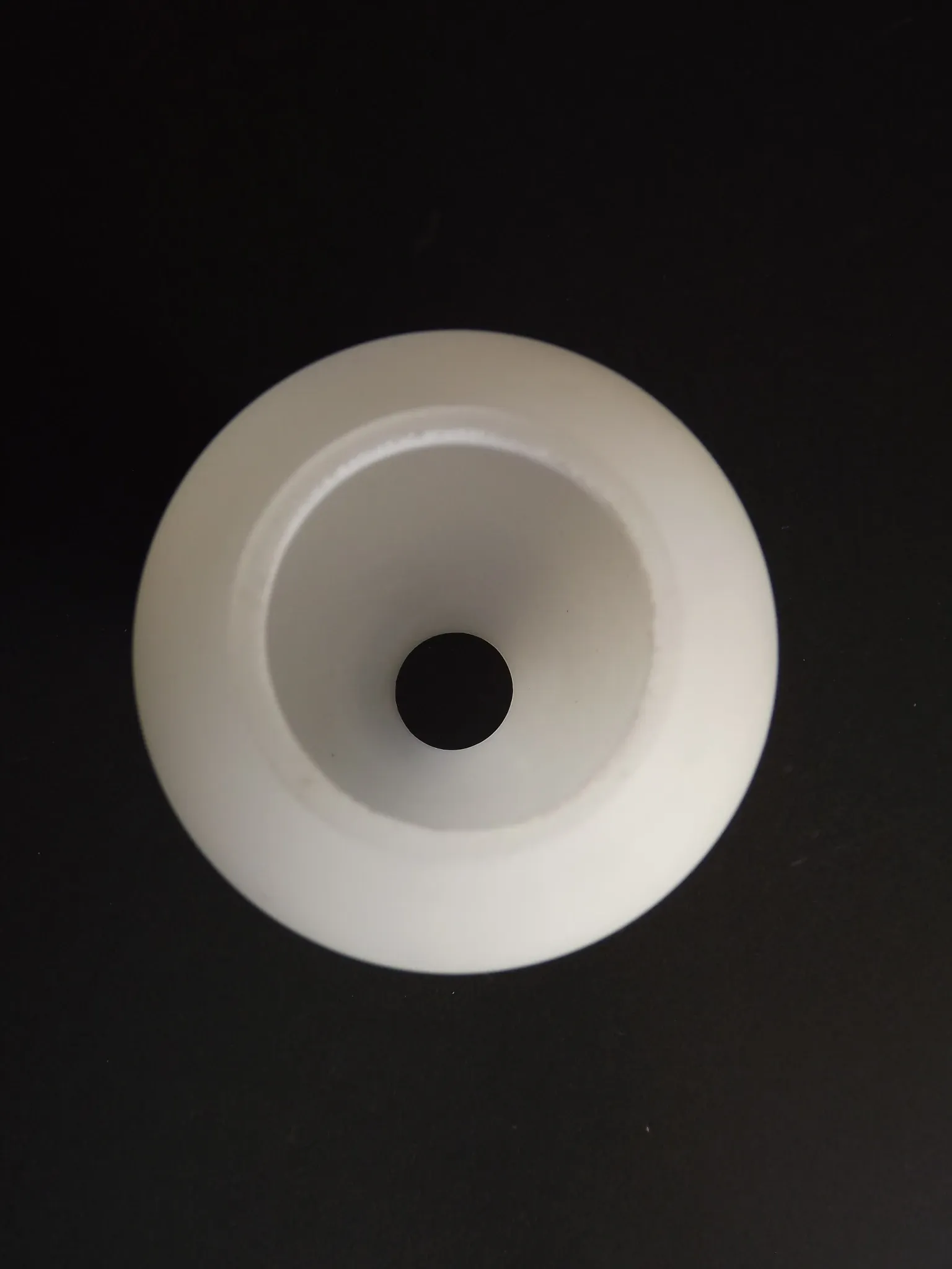 Pair Vintage Opaque White Glass Replacement Shades Chandeliers/Wall Lights