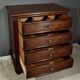 Rosewood veneer chest of drawers, Art Nouveau – 1920