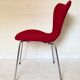 Pink chair 3107 by Arne Jacobsen