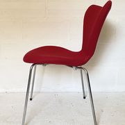 Pink chair 3107 by Arne Jacobsen