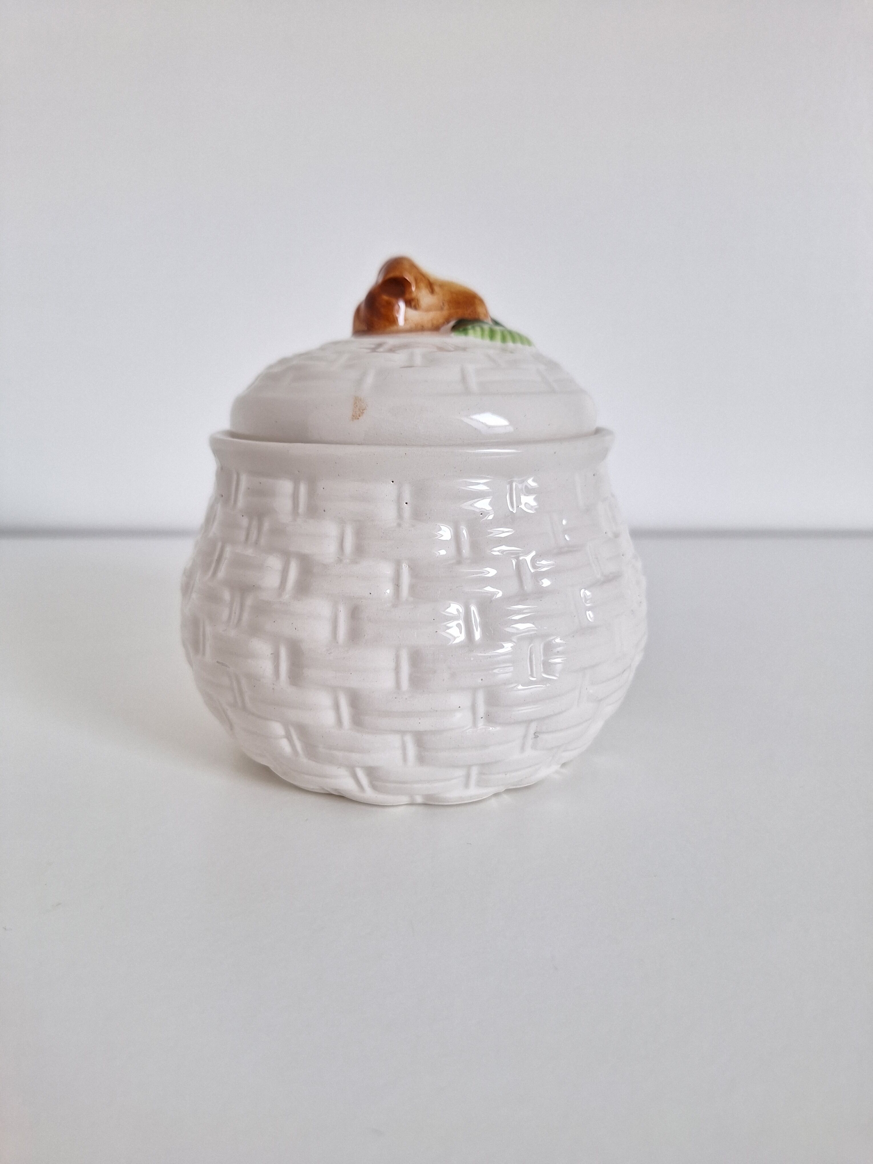 Vintage jam sugar bowl