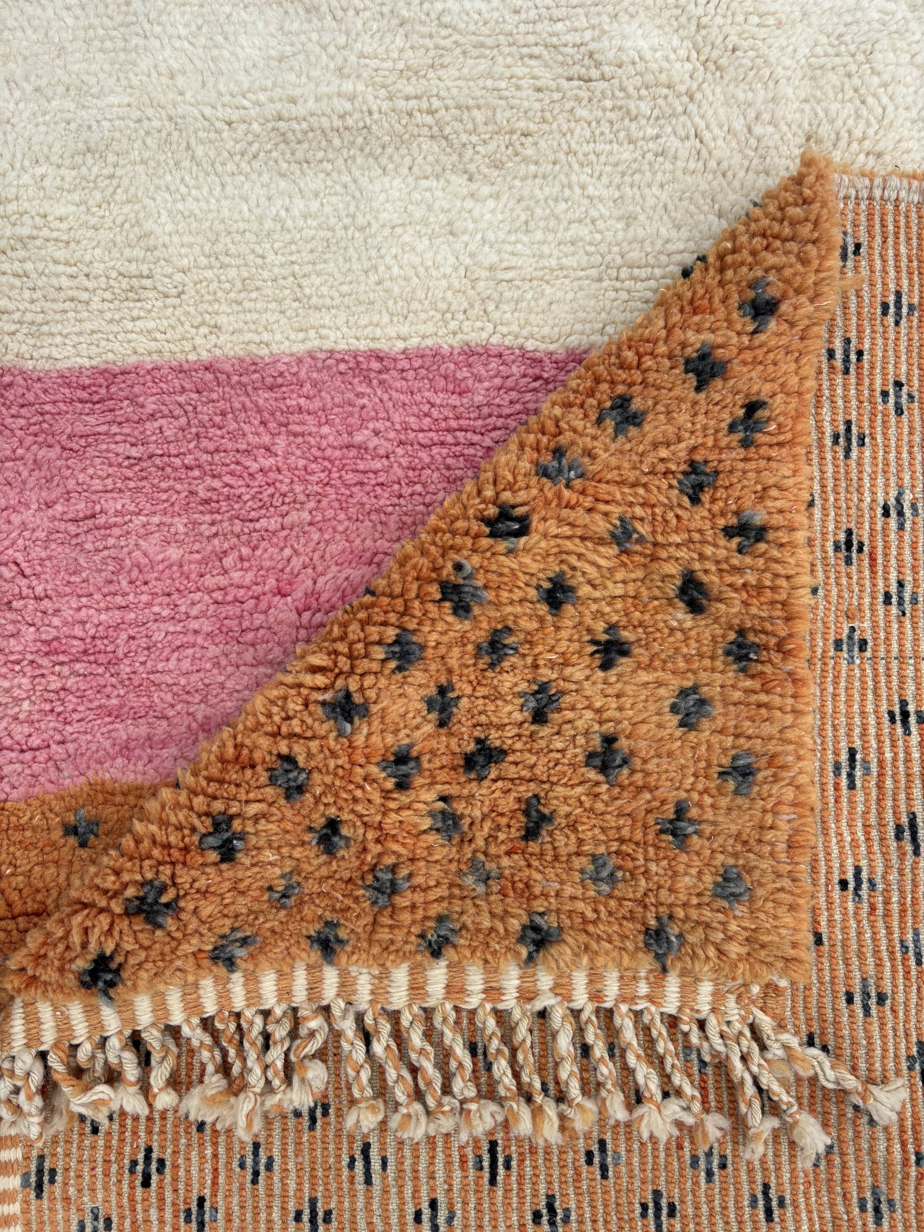 Modern Moroccan Berber wool rug