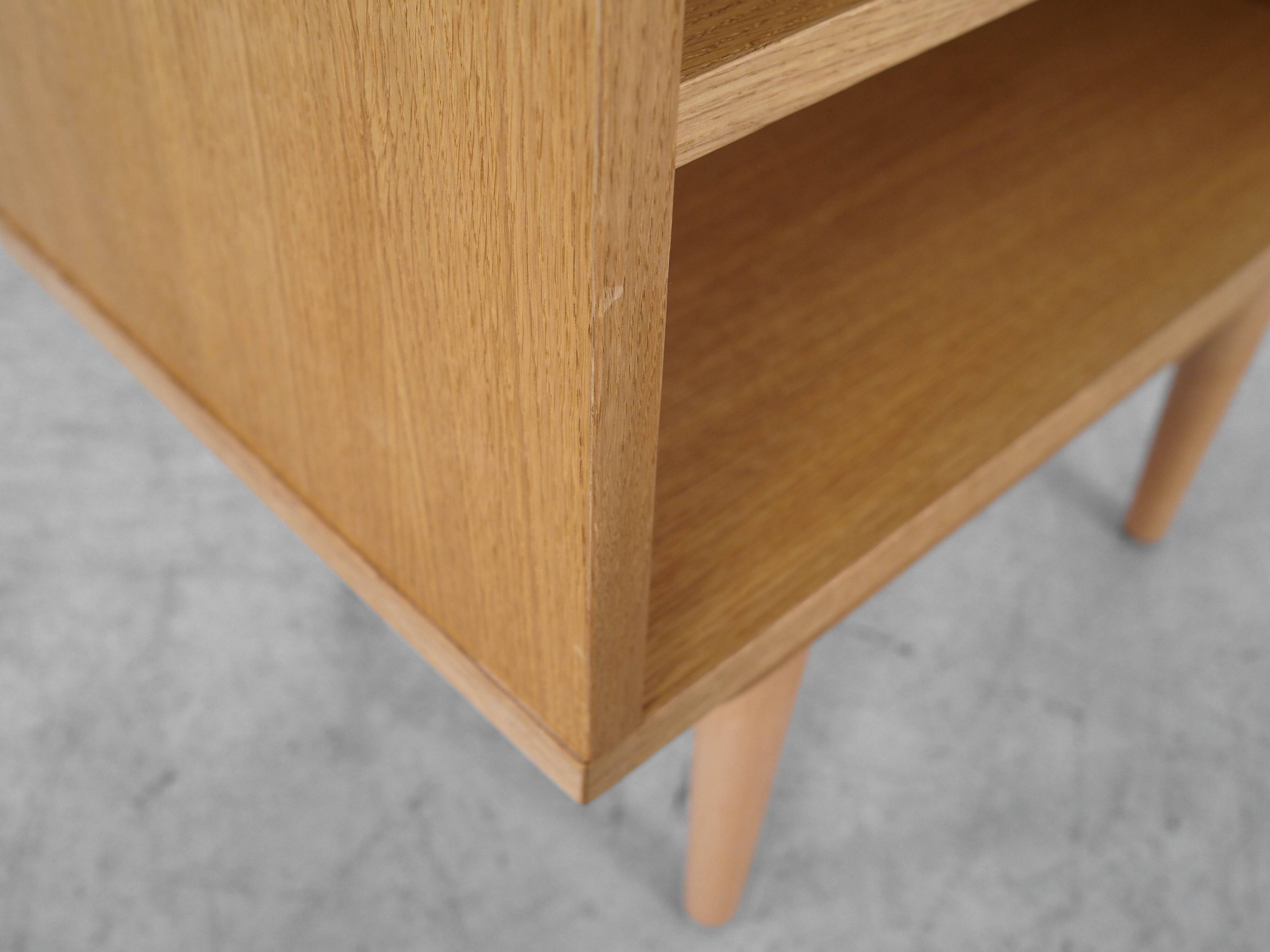 Oak bookshelf, Scandinavian design