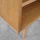 Oak bookshelf, Scandinavian design