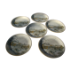 6 flat plates english faience biltons - landscape village