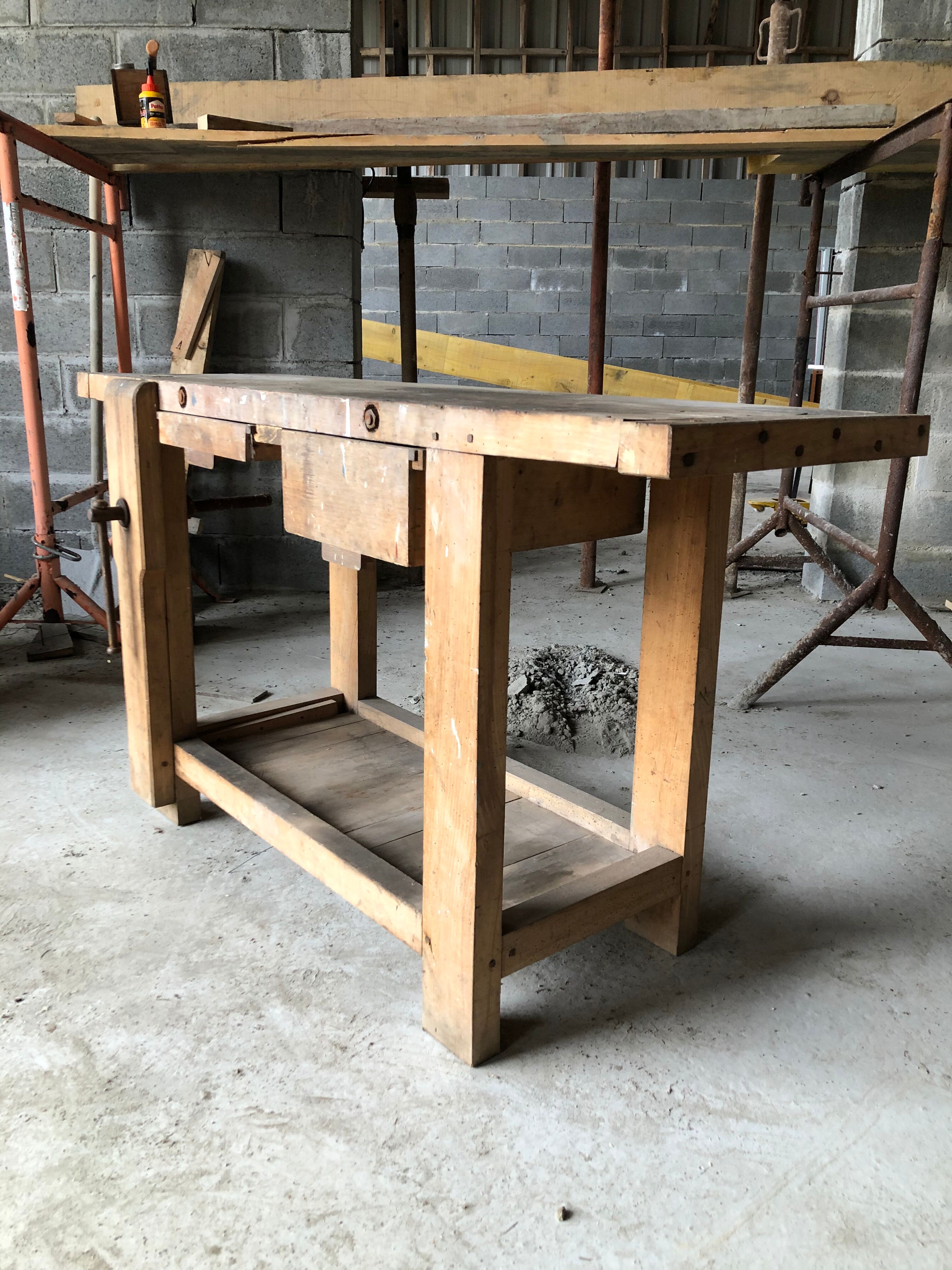 Vintage workbench 1950