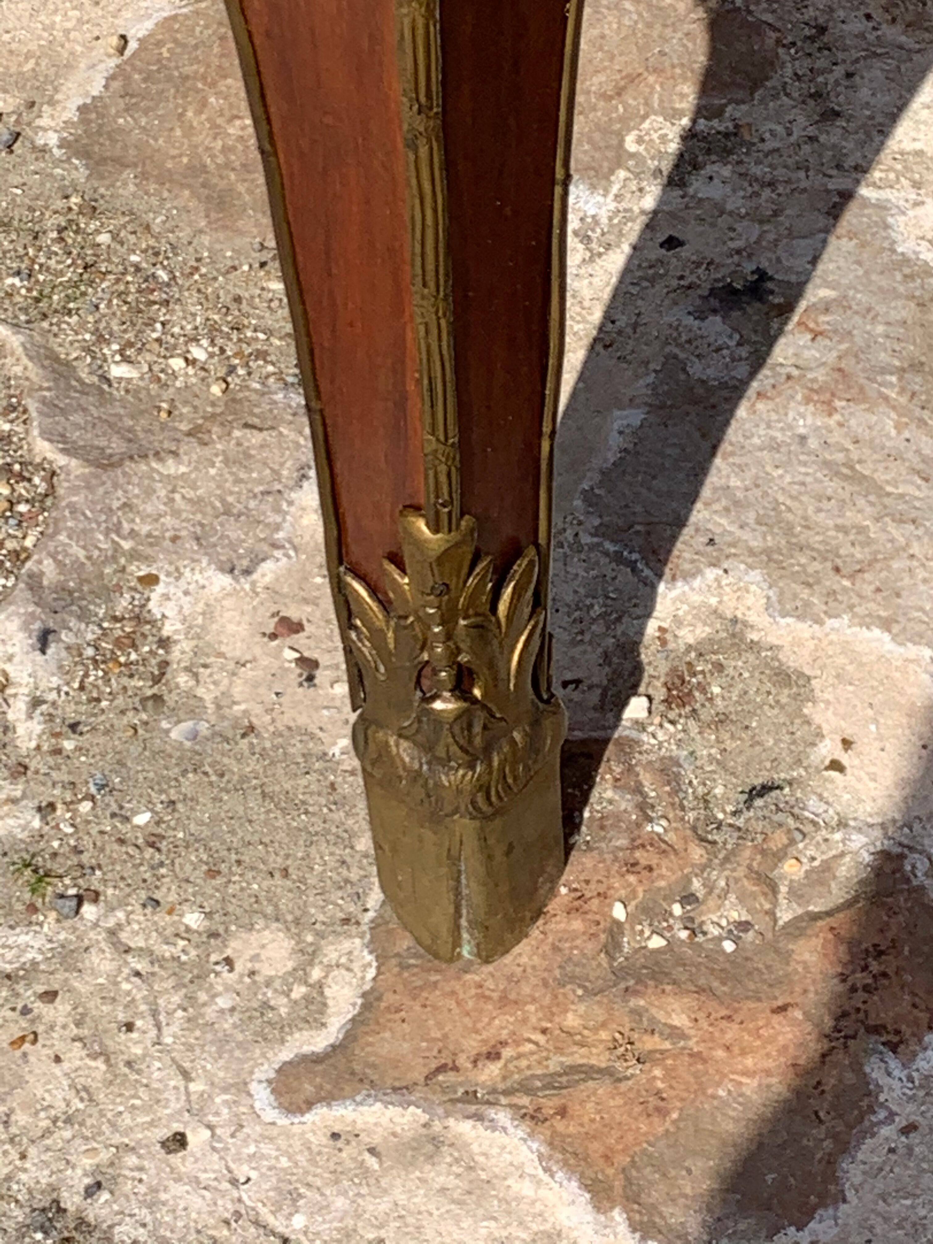 Jumper dresser dresser in louis XV marquetry around 1900