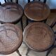 Lot de 4  chaises bistrot signées J § J Kohn 1900
