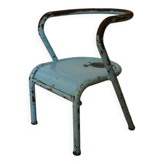 Jacques Hitier children's chair blue