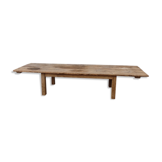 Table de ferme basse