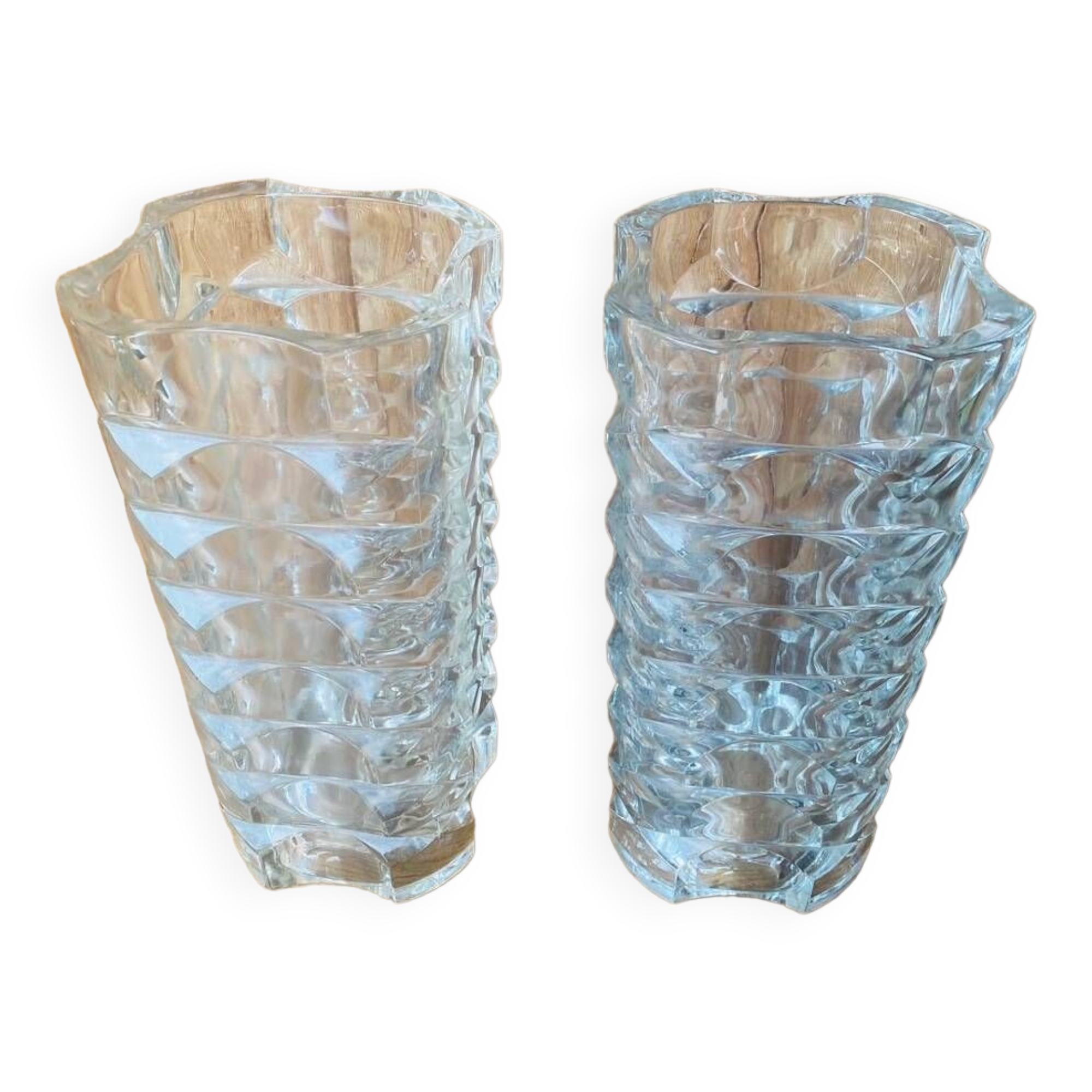 Duo de vase Windsor Luminarc annes 70