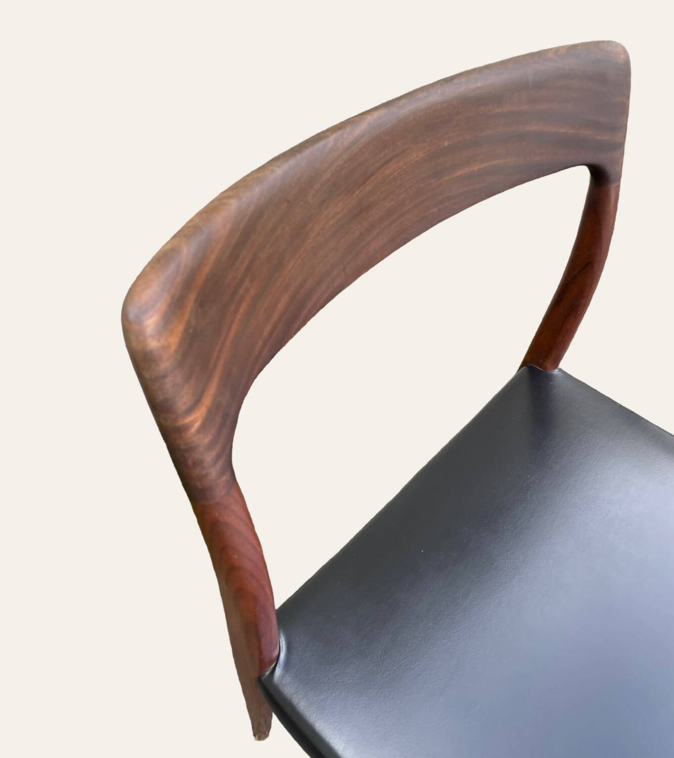 Pair of Rio rosewood chairs, Niels O. Moller