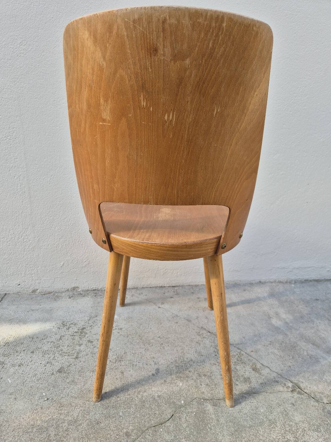 Baumann chair model "Mondor" bistro 1950 vintage