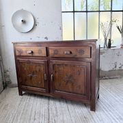 Meuble de rangement confiturier art populaire savoyard 1950