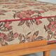 Folding sofa bed Canapé banquette Interier Praha 1960 floral pattern fabric