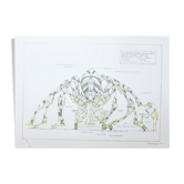 François delaroziere, l'araignée géante, 2008. lithographie originale sur papier rives. signée