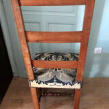 Series of 6 Louis XIII style chairs, in walnut