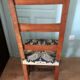 Series of 6 Louis XIII style chairs, in walnut